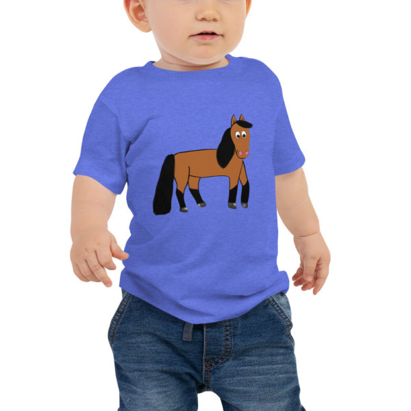 Riki Horse Baby Jersey Short Sleeve Tee - Image 2