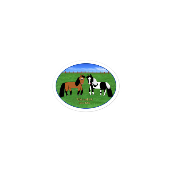 Riki & J.R. Horse Stickers - Image 2