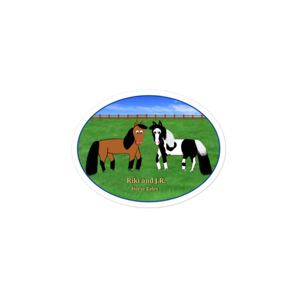 Riki & J.R. Horse Stickers - Image 3