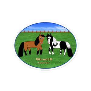 Riki & J.R. Horse Stickers