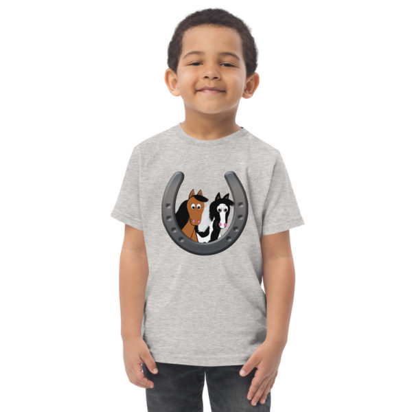 Horses Toddler jersey t-shirt