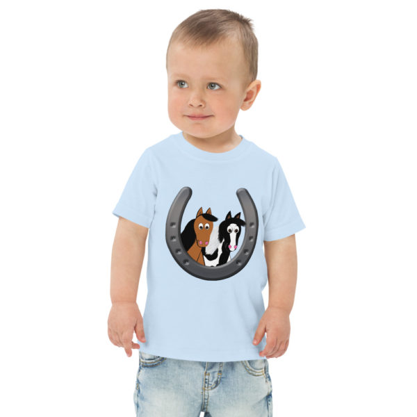 Horses Toddler jersey t-shirt - Image 2
