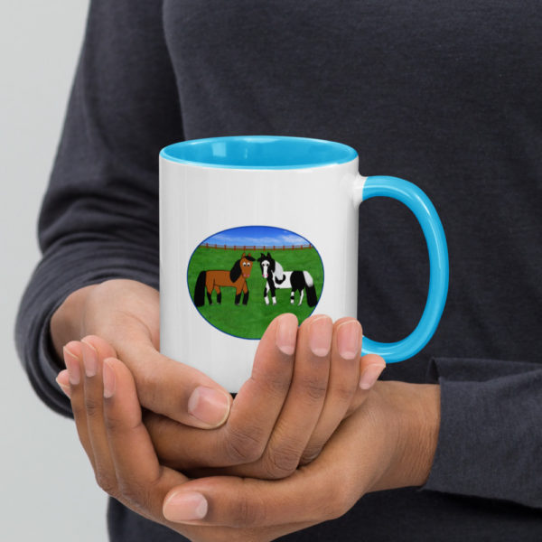 Horse Mug with Color Inside - Image 8