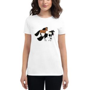 Horses Running Women's short sleeve t-shirt